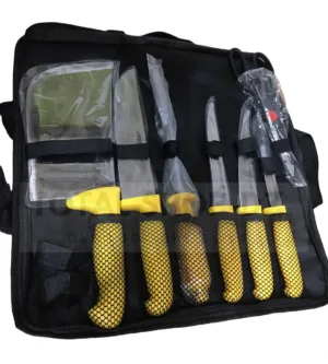 حقيبة سكاكين الجزار 08 قطع من الفولاذ  ARCOS LB-25K