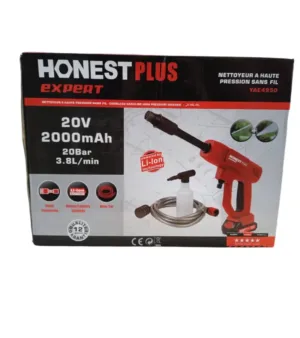 جهاز تنظيف عالي الضغط لاسلكي من HONESTPLUS: الحل المثالي لتنظيف سريع وفعال